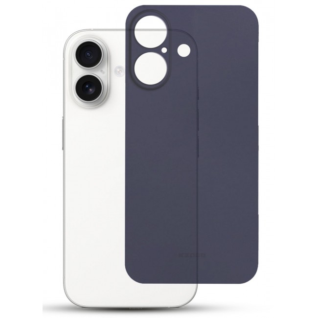 KZDOO ( for iPhone 16 ) Ultra Thin Case Cover Air Skin Series Back Cover Sturdy Durable Case Drop Protection Cover - Transparent Blue