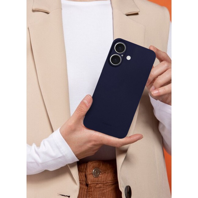 KZDOO ( for iPhone 16 ) Ultra Thin Case Cover Air Skin Series Back Cover Sturdy Durable Case Drop Protection Cover - Transparent Blue