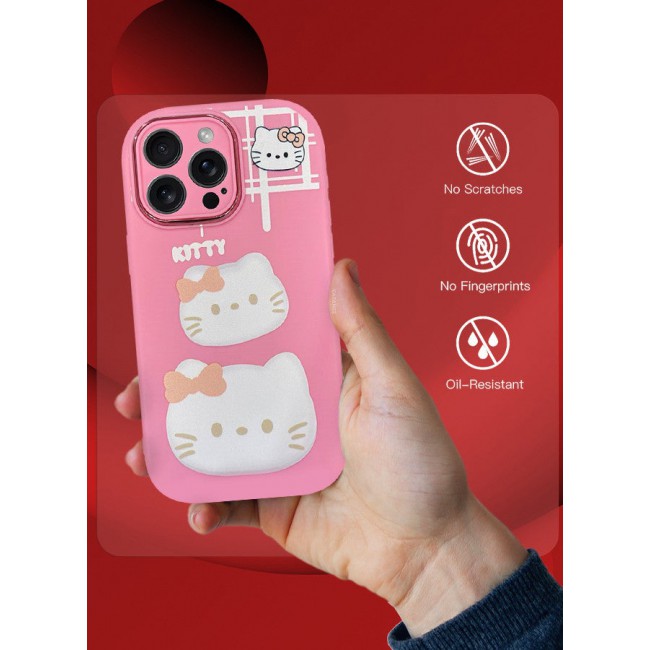CATANES iPhone 14 Pro Max Case Cover Cartoon Case Unique Design for Women Girls with Camera Lens Protection P03