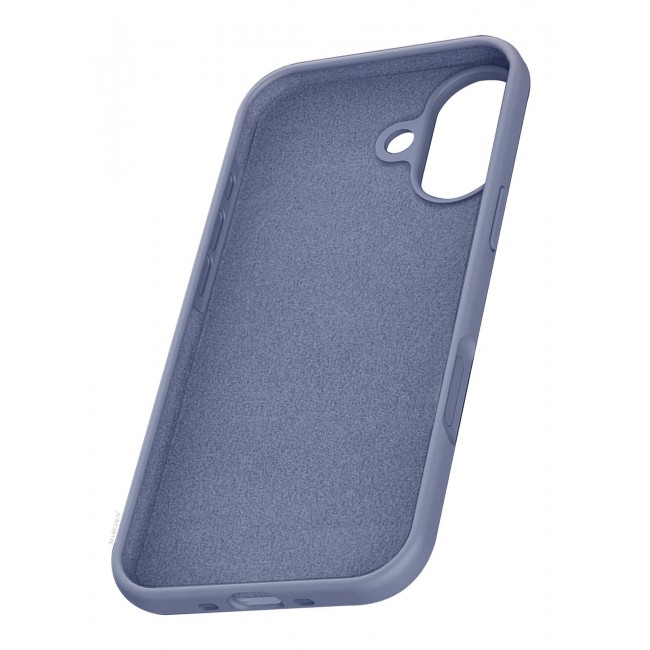 CATANES 2 Packs Silicone Protective Phone Case for iPhone 17 - Soft Anti-Scratch Microfiber Lining Ultra Slim Drop Protection Phone Cover with Privacy Screen Protector - Pastel Purple