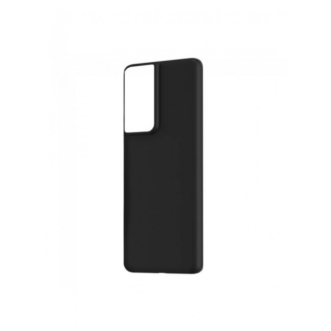 KZDOO Samsung Galaxy S21 Ultra Case Slim Thin Air Skin Full Coverage Protective Case Sturdy Durable Thin Case Drop Protection Case Cover Transparent Black