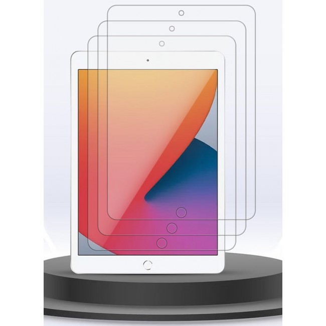 CATANES 3 Packs For Apple iPad 10.2 Screen Protector 9H Hardness Tempered Glass Scratch Resistant HD Display Screen Protector