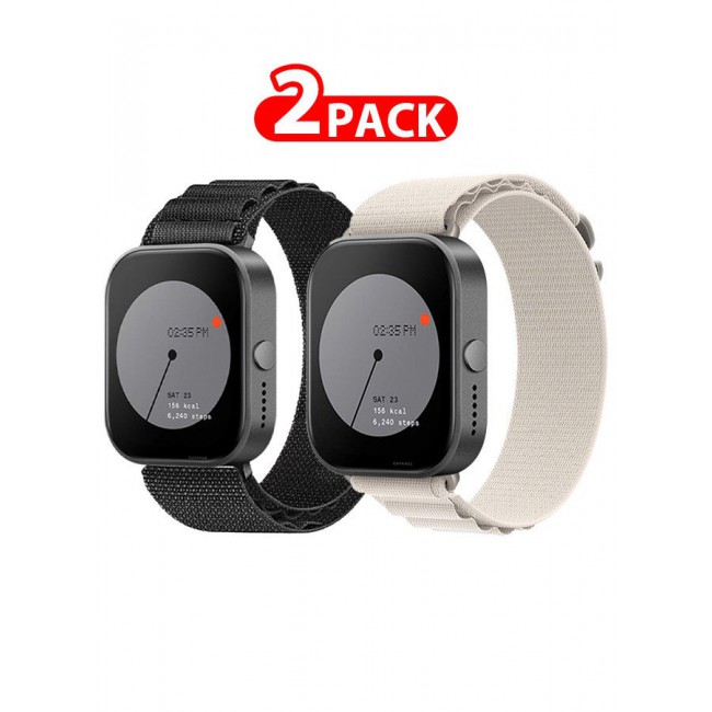 CATANES ( for Nothing Watch Pro 22mm ) 2 Pack, Alpine Sport Strap Rugged Nylon Replacement Wristband for Men Women