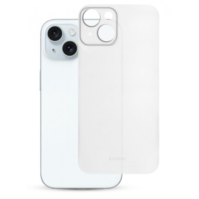KZDOO ( for iPhone 15 ) Ultra Thin Case Cover Air Skin Series Back Cover Sturdy Durable Case Drop Protection Cover - Transparent Clear