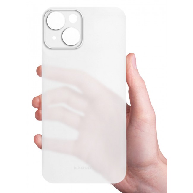 KZDOO ( for iPhone 15 ) Ultra Thin Case Cover Air Skin Series Back Cover Sturdy Durable Case Drop Protection Cover - Transparent Clear