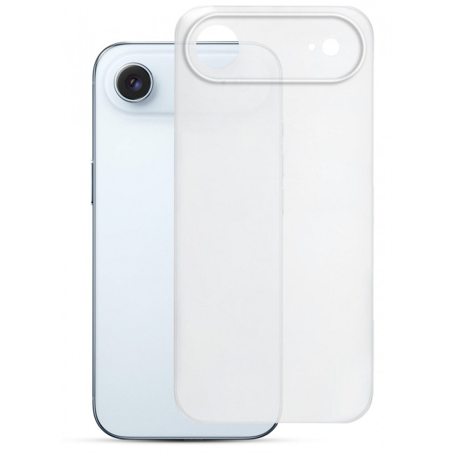 CATANES Air Skin Frosted Matte Case for iPhone 17 Air - Stylish Ultra Slim Back Cover - Frosted Clear