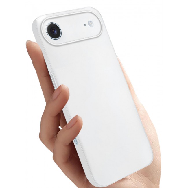 CATANES Air Skin Frosted Matte Case for iPhone 17 Air - Stylish Ultra Slim Back Cover - Frosted Clear