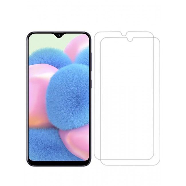 CATANES 2 Pack For Samsung Galaxy A30s Screen Protector Tempered Glass Full Glue Back