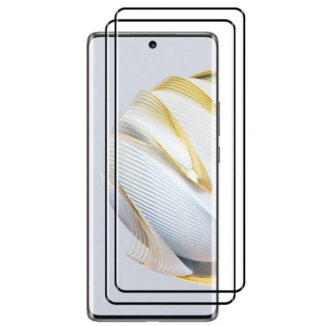 CATANES 2 Pack For Huawei Nova 10 SE Screen Protector Tempered Glass Full Glue Back