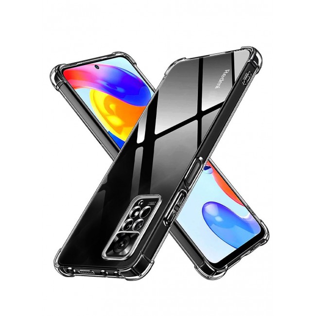 CATANES Xiaomi Redmi Note 11 Pro 5G Case Cover Clear Protective TPU Four Corners Cover Transparent Soft Case