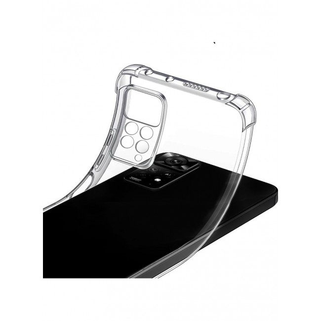 CATANES Xiaomi Redmi Note 11 Pro 5G Case Cover Clear Protective TPU Four Corners Cover Transparent Soft Case