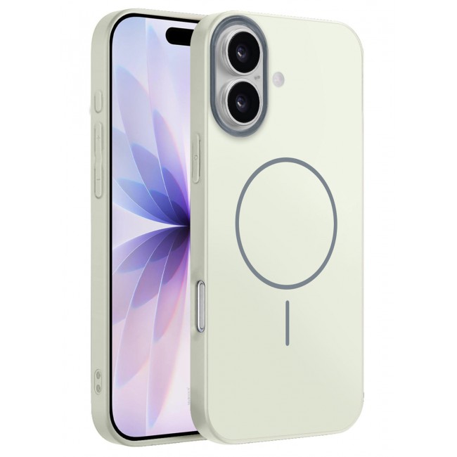 CATANES Hard TPU Case Cover for Apple iPhone 17 - Glossy and Slim Fit - Full Coverage - Anti-Fingerprint - Off White