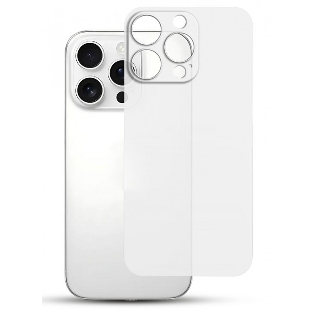 CATANES (for iPhone 15 Pro Max) Case Cover Air Skin Series Back Cover Sturdy Durable Thin Case Drop Protection Cover - Transparent White