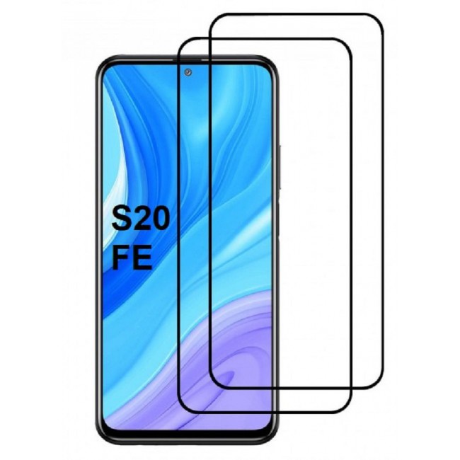 CATANES 2Pack for Samsung Galaxy S20 FE Screen Protector 9H Full Coverage Tempered Glass Clear