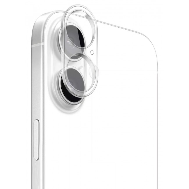 CATANES ( for iPhone 16/16 Plus ) Camera Lens Protector Tempered Glass, Ultra HD, 9H Hardness, Anti-Scratch, Case Friendly, Easy to Install Camera Lens Cover