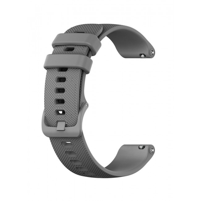 CATANES (For All Smartwatches 22mm) 22mm Silicone Straps Watch Band Strap for Huawei GT3 / Huawei GT3 pro/Huawei GT/Huawei GT 2 (46mm) Watch Band/Huawei Watch GT2 Pro Strap/Samsung Galaxy Watch 46mm / Galaxy Watch 3 45mm - Grey
