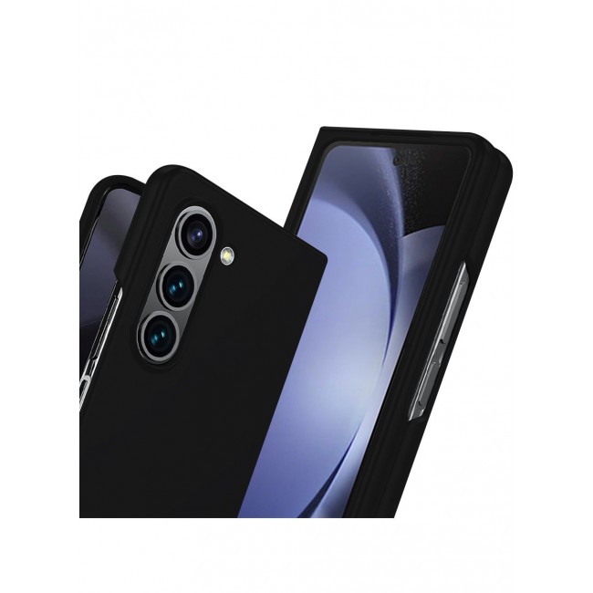 CATANES Fold Case series Phone Case Shockproof Hybrid Slim Cover for Samsung Galaxy Z Fold 5 Black