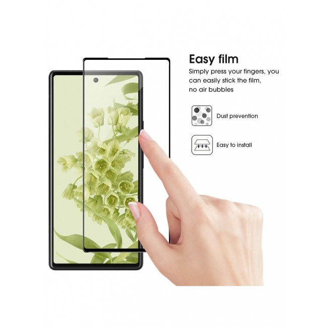 CATANES Google Pixel 6 Screen Protector Anti-Scratch Tempered Glass Clear HD Edge to Edge Full Coverage 9H Case Friendly Film 6.4 inch