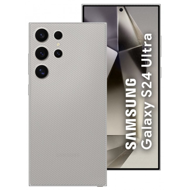 CATANES ( for Galaxy S24 Ultra ) Case Air Skin Line Design Back Cover Sturdy Durable Ultra-Thin Case Drop Protection Cover Clear - White