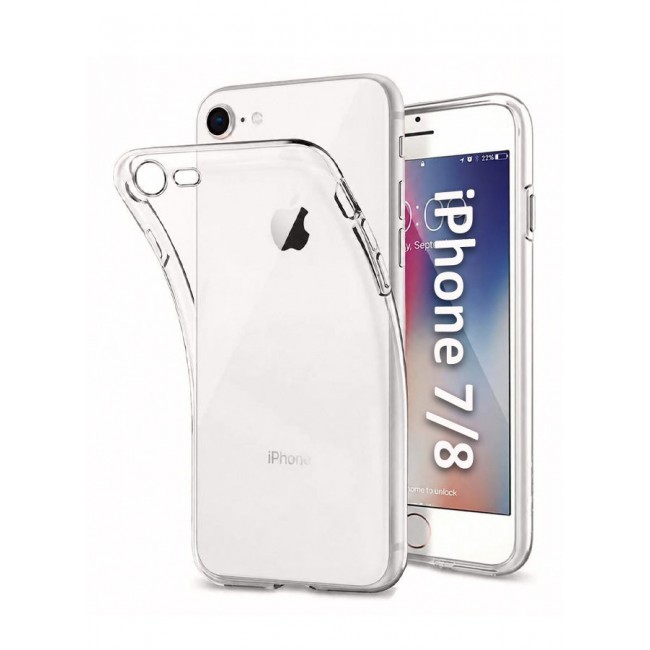 CATANES 2Pack for iPhone SE 2022/2020 Clear Case and Screen Protector 360 Degree Front and Back Protection Shockproof Soft TPU with Anti-Scratch Tempered Glass Compatible with iPhone SE/ iPhone 7/8 (4.7inch)