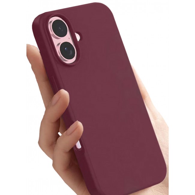 CATANES (for iPhone 16 Plus) Case, Slim Silicone Case, Full Covered Anti Scratch Shockproof Protective Cover