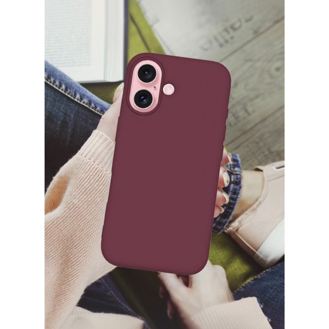 CATANES (for iPhone 16 Plus) Case, Slim Silicone Case, Full Covered Anti Scratch Shockproof Protective Cover