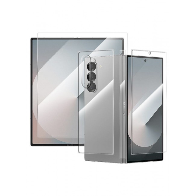 CATANES (for Samsung Galaxy Z Fold 6 ) Screen Protector Transparent PET Soft Protective High Sensitivity Clear HD Screen Protector