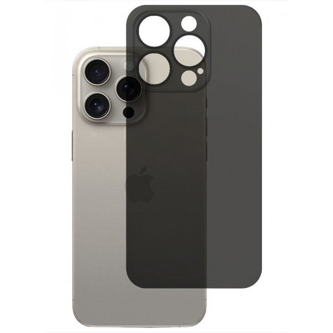 CATANES (for iPhone 15 Pro Max) Case Cover Air Skin Series Back Cover Sturdy Durable Thin Case Drop Protection Cover Transparent Dark Black
