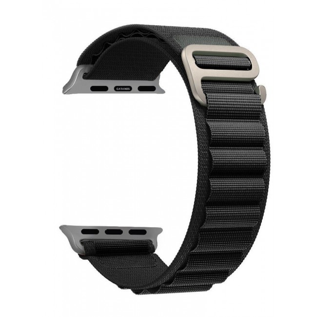 CATANES 4 Packs For Apple iWatch Bands Nylon Alpine and Trail Bands Compatible With Apple iWatch For Men Women Replacement Strap 49mm 45mm 44mm 42mm For iWatch Series Ultra/8/7/6/5/4/3/2/1/SE Multicolour