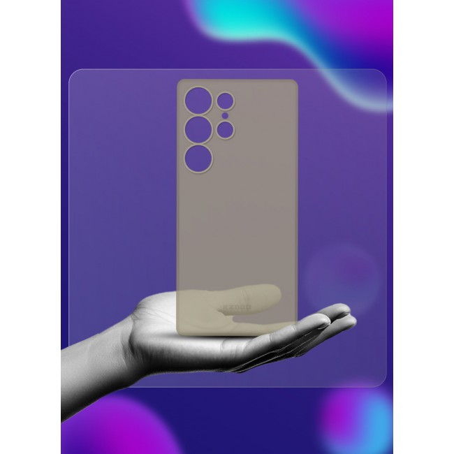 CATANES 2Packs Case for Galaxy S25 Ultra Air Skin Case All Around Full Protection Ultra Slim 0.3mm Thickness 4g Feather Weight with 3D Screen Protector - Titanium Grey