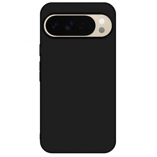 CATANES Hard Silicone Shockproof Case for Google Pixel 10 Pro XL – Slim Protection Cover - Black