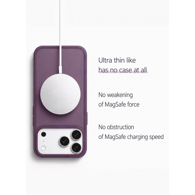 CATANES Air Skin Frosted Matte Case for iPhone 17 Pro Max - Stylish Ultra Slim Back Cover