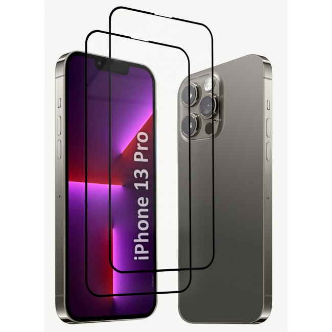 CATANES 2 Pack For iPhone 13 / 13 Pro 3D Screen Protector Scratch Protection Bubble Resistant