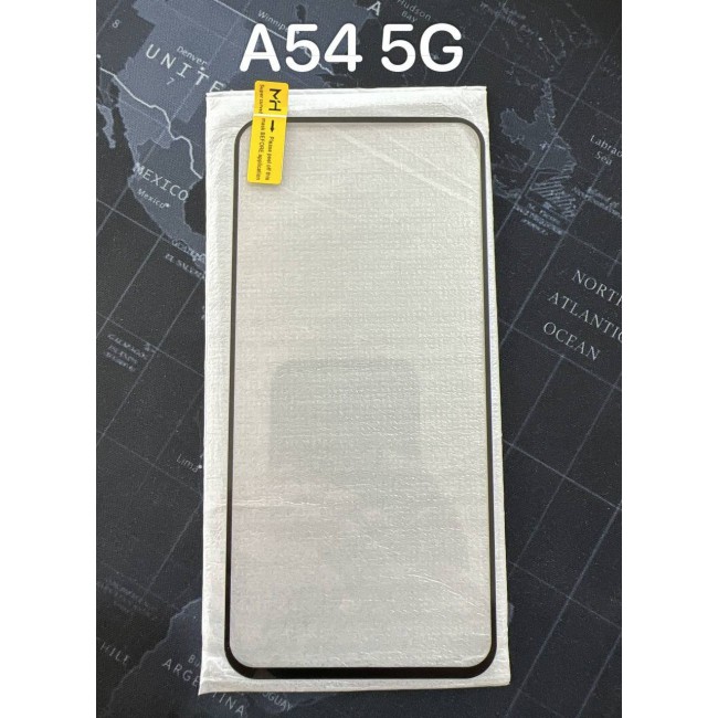 CATANES Screen Protector for Samsung Galaxy A54 5G Full Coverage Screen Glass 9H Hardness Anti Fingerprint Scratch