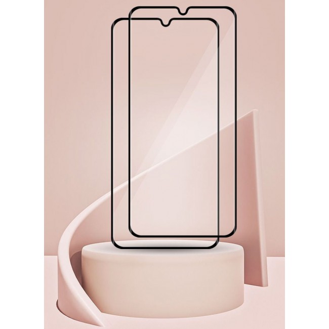 CATANES 2 Pack For Xiaomi Mi Note 10 Lite Screen Protector Tempered Glass Full Glue Back