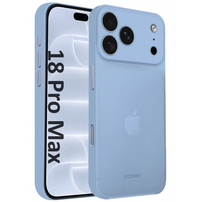 KZDOO Air Skin Case for iPhone 18 Pro Max - Ultra Slim 0.3mm Protective Cover