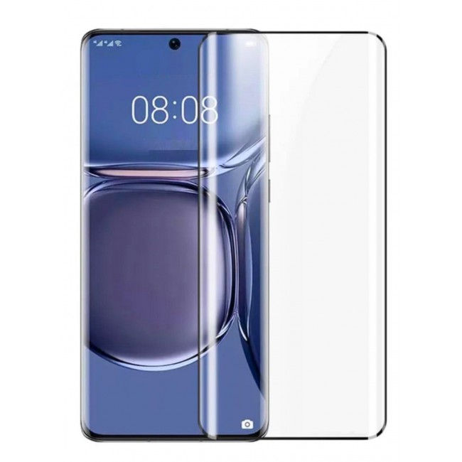 CATANES Huawei P50 Pro Screen Protector Anti-Scratch 3D Curved Tempered Glass Clear HD Edge to Edge Full Coverage 9H Case Friendly Film 6.6 inch
