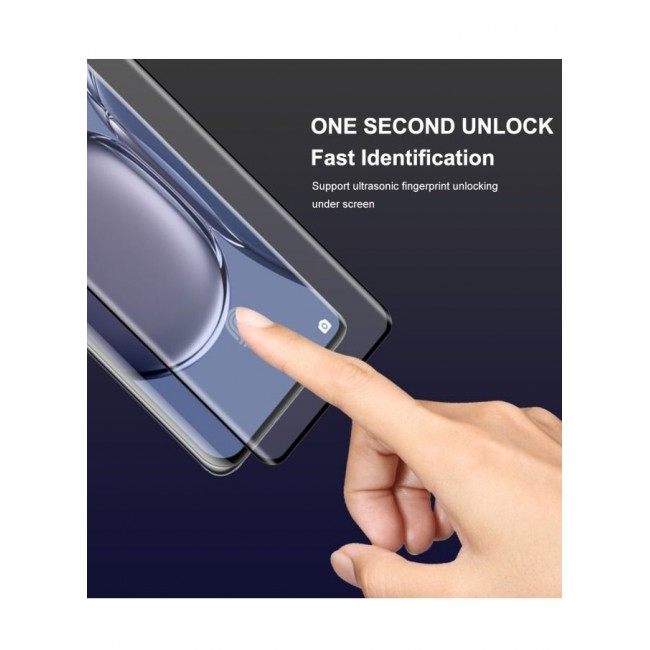 CATANES Huawei P50 Pro Screen Protector Anti-Scratch 3D Curved Tempered Glass Clear HD Edge to Edge Full Coverage 9H Case Friendly Film 6.6 inch