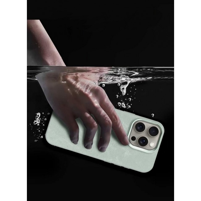 CATANES 3Packs iPhone 15 Pro Max Alcantara Case Cover Premium Quality Luxurious Soft Touch Protection with Metal Camera Frame with Two 3D Screen Protectors