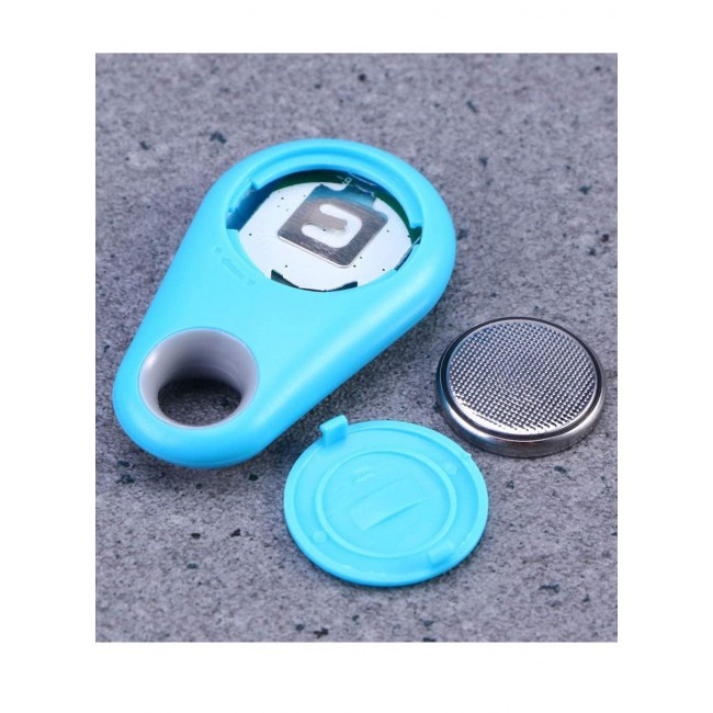 CATANES Smart Tag itag Bluetooth Tracker Key Finder Locator for Phone Key Item Pets Children Blue