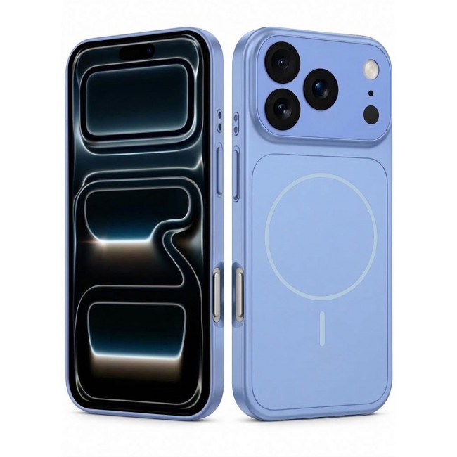 CATANES 2 Pack MagSafe Compatible Case for iPhone 17 Pro Max, Protective Bumper with Drop Protection & Lens Cover - Glacier
