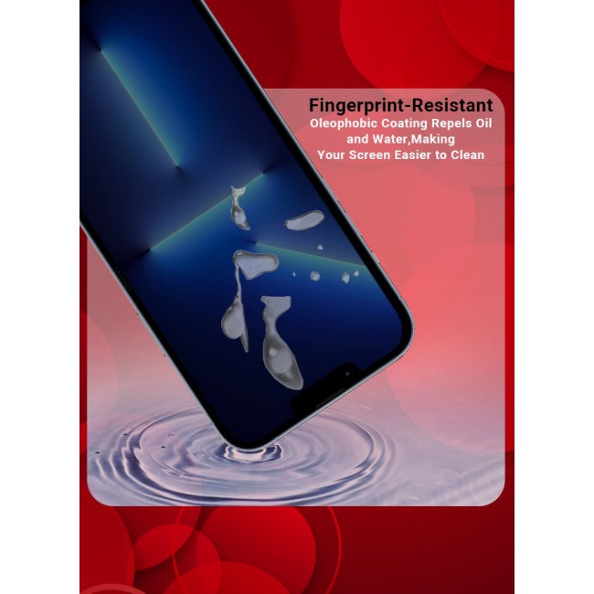 CATANES [iPhone 13 Pro Max] Privacy Screen Protector 9H Full Coverage Screen Tempered Glass Anti-Spy Bubble Free Case Friendly Screen Protector