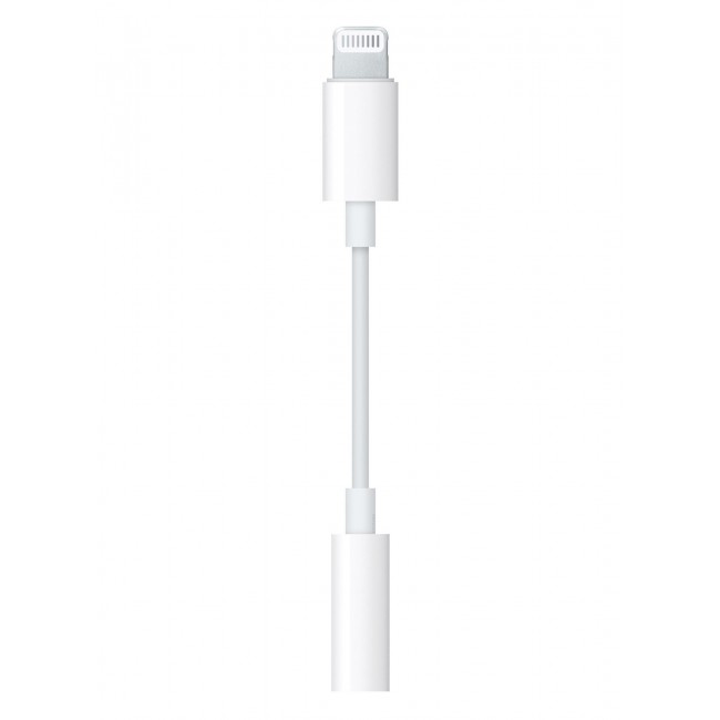 CATANES Compatible for iPhone 14 Pro Max and iPhone 13 Pro Max Lightning to 3.5mm AUX Jack Adapter Cable for iPhone to Headphone Converter / White Colour