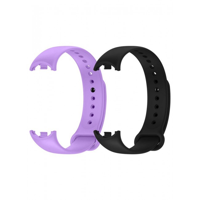 CATANES 2 Pack For Xiaomi Smart Band 8/9 Watch Bands Adjustable Comfortable Sport Replacement Strap for Xiaomi Mi Band 8/9 Wristband Bracelet Band for Women Men Multicolour