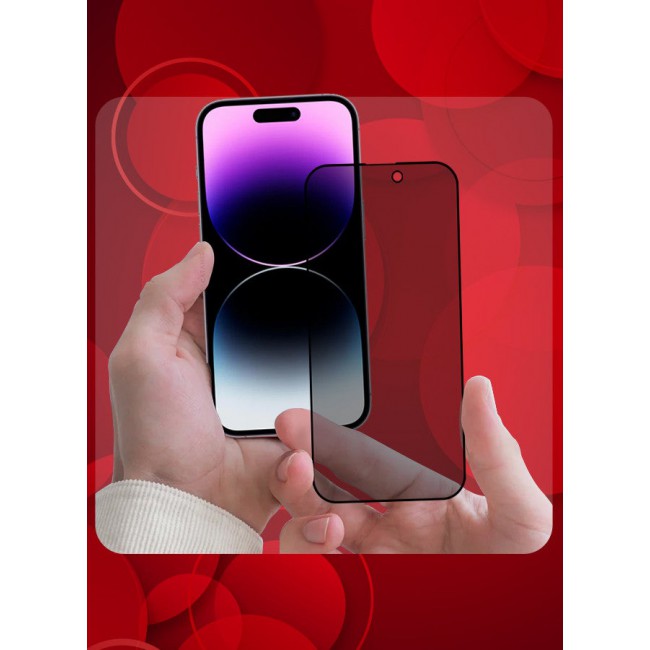 CATANES [iPhone 14 Pro Max] Privacy Screen Protector 9H Full Coverage Screen Tempered Glass Anti-Spy Bubble Free Case Friendly Screen Protector