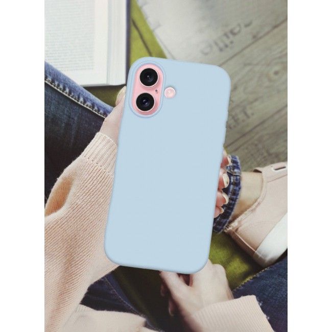CATANES (for iPhone 16 Plus) Case, Slim Silicone Case, Full Covered Anti Scratch Shockproof Protective Cover