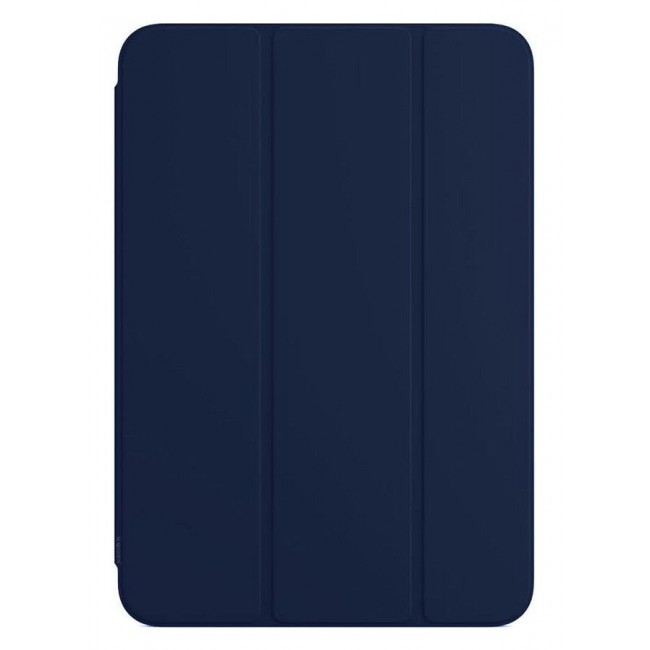 CATANES [for iPad Air 11 inch (2024)] Case Flip Case With Pen Slot Shockproof Cover Shock Absorbing Foldable Protective Cover Dark Blue