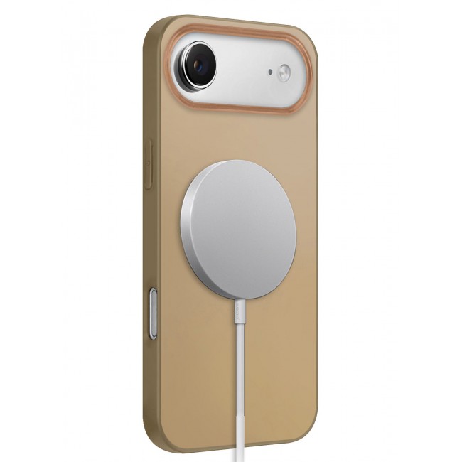 CATANES Hard TPU Case Cover for Apple iPhone 17 Air - Glossy and Slim Fit - Full Coverage - Anti-Fingerprint - Desert Titanium