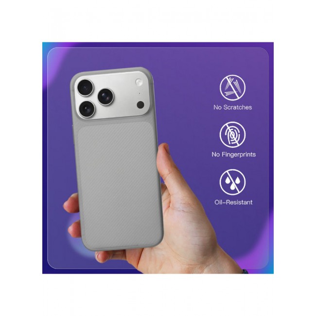 CATANES 2Packs Case Cover for iPhone 17 Pro Max, Air Skin Line Design Back Cover, Sturdy Durable Ultra-Thin Case, Drop Protection Cover Clear with 3D Screen Protector - Black