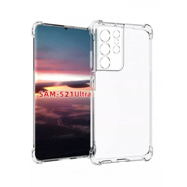 CATANES Samsung Galaxy S21 Ultra Shockproof Gorilla Bumper Case Cover 6.8 inch Clear